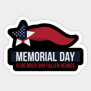 Memorial Day Sticker